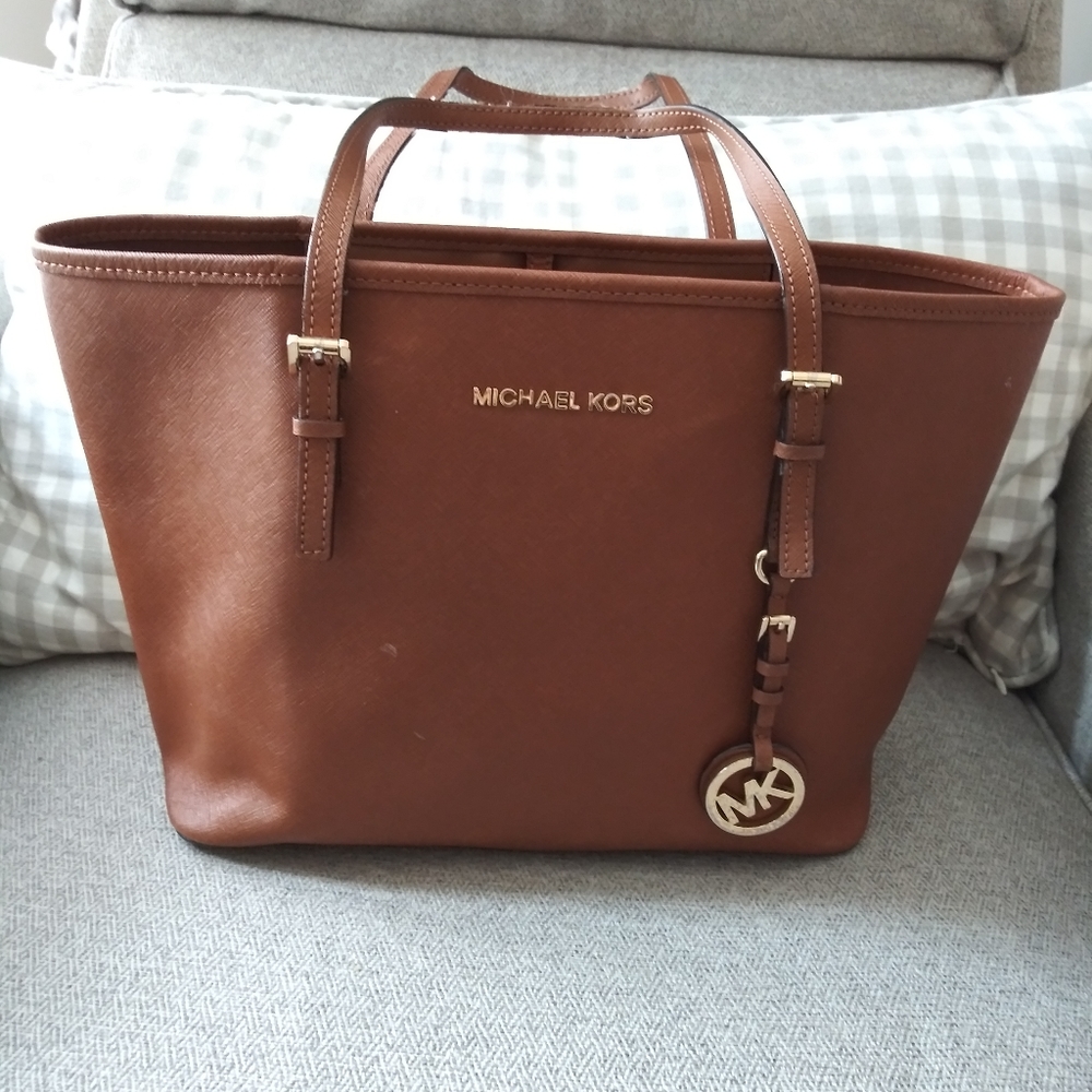 Michael Kors Small Tote - Cognac